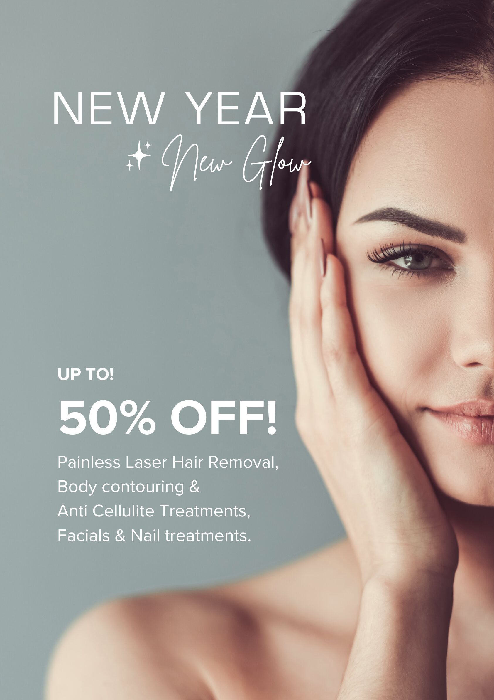 New Year, New Glow! Up to 50% OFF!